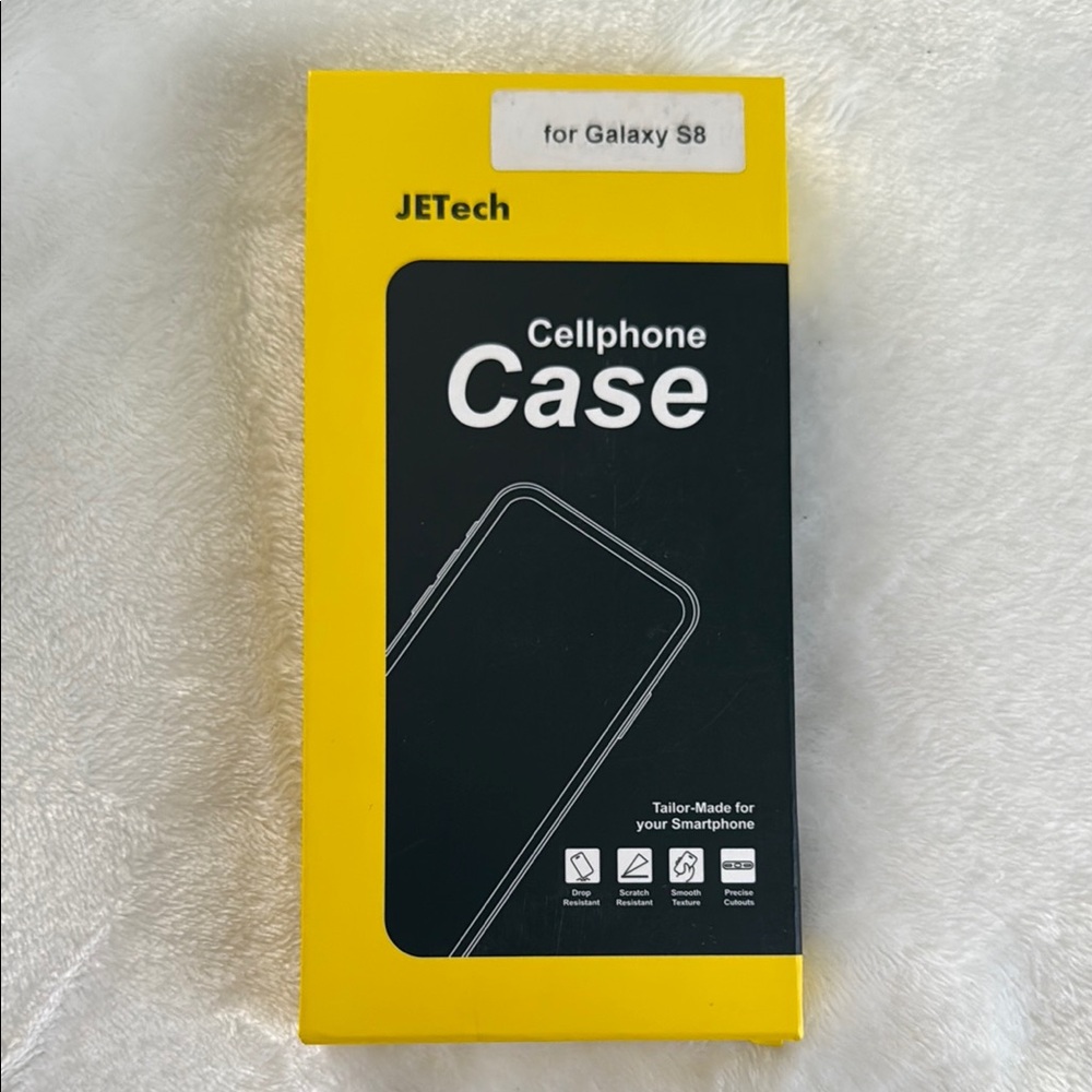 Black Cellphone Case for Galaxy S8